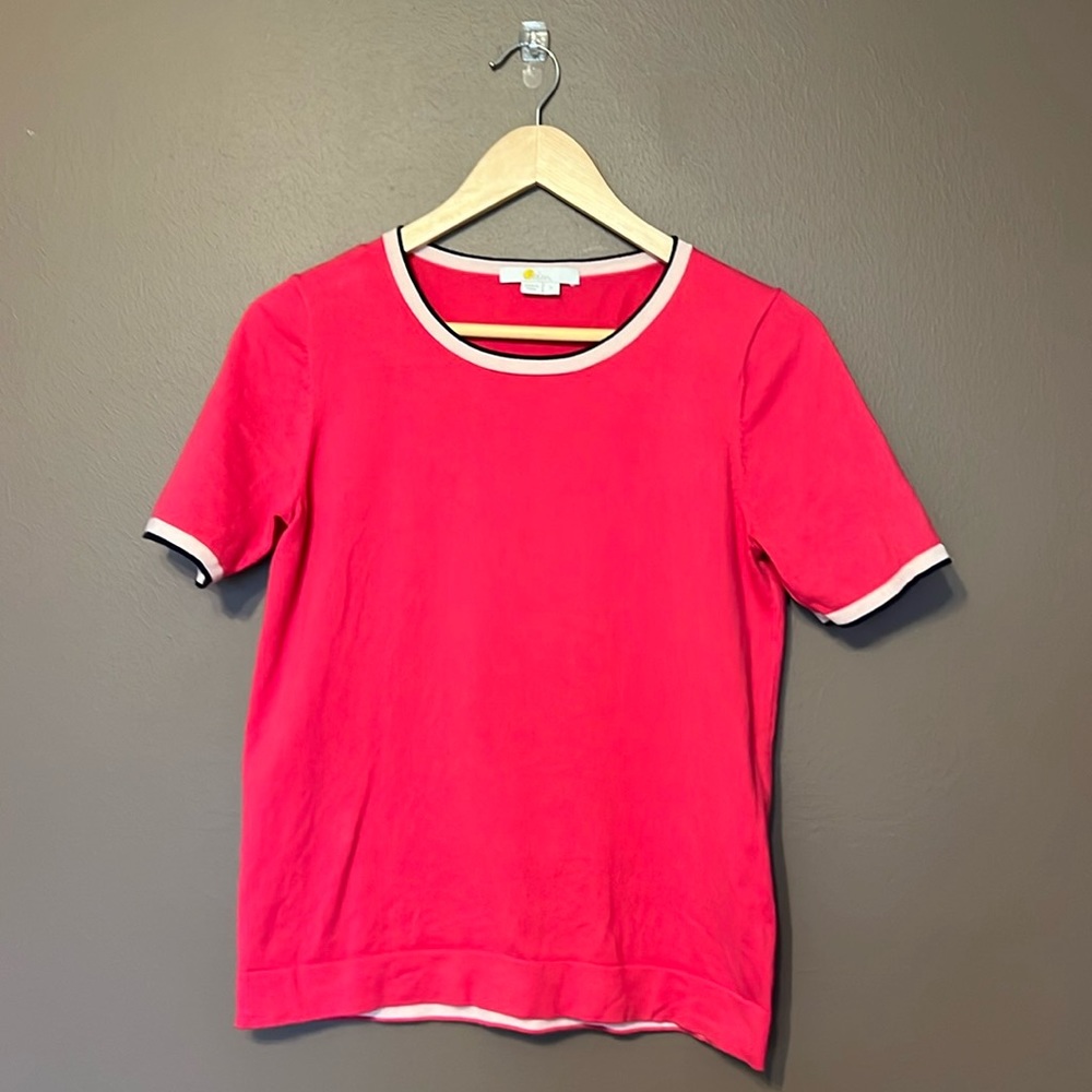 Boden Favorite Knit Short Sleeve Sweater SZ Small